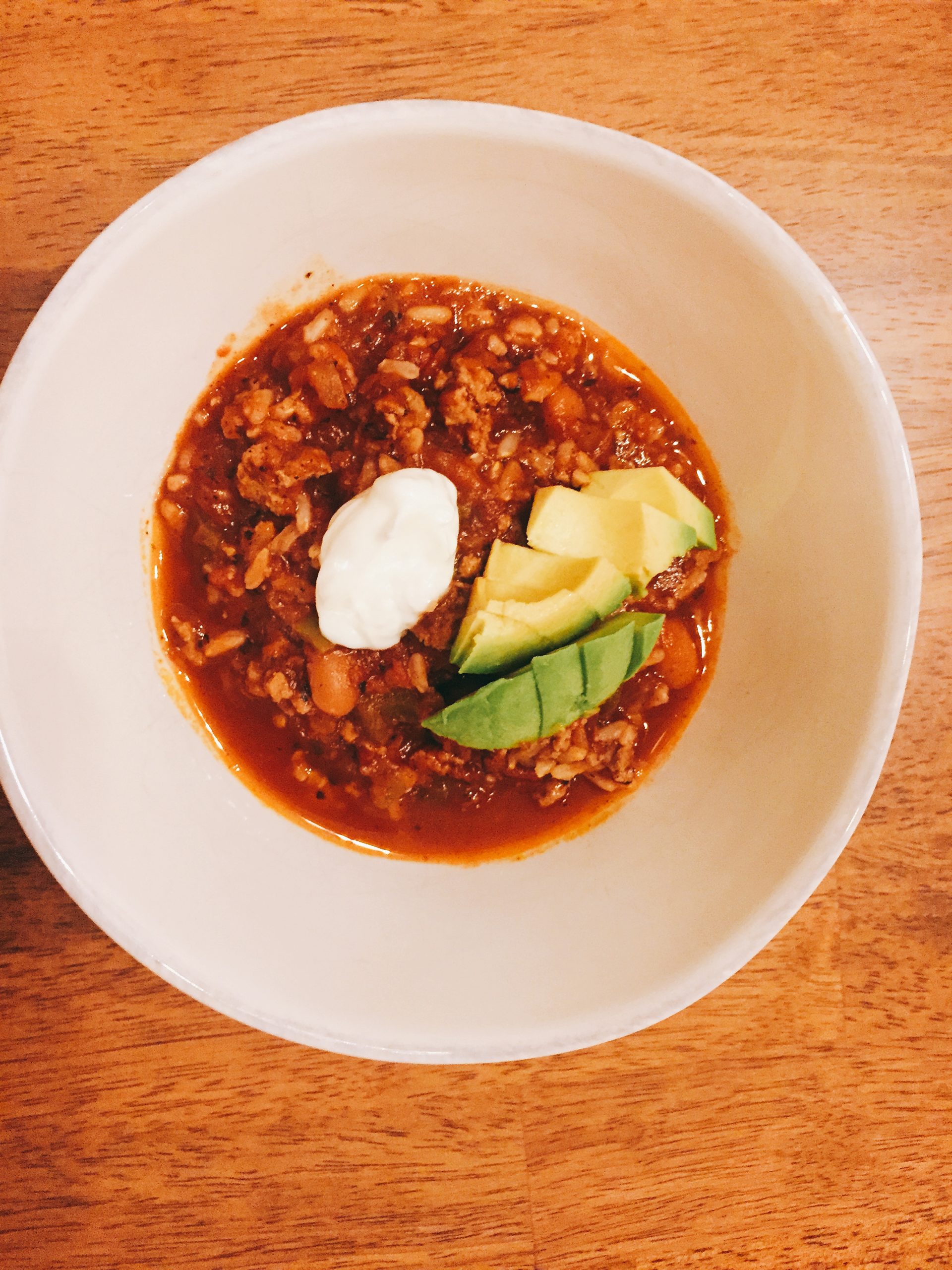 Spicy Ancho Turkey Chili