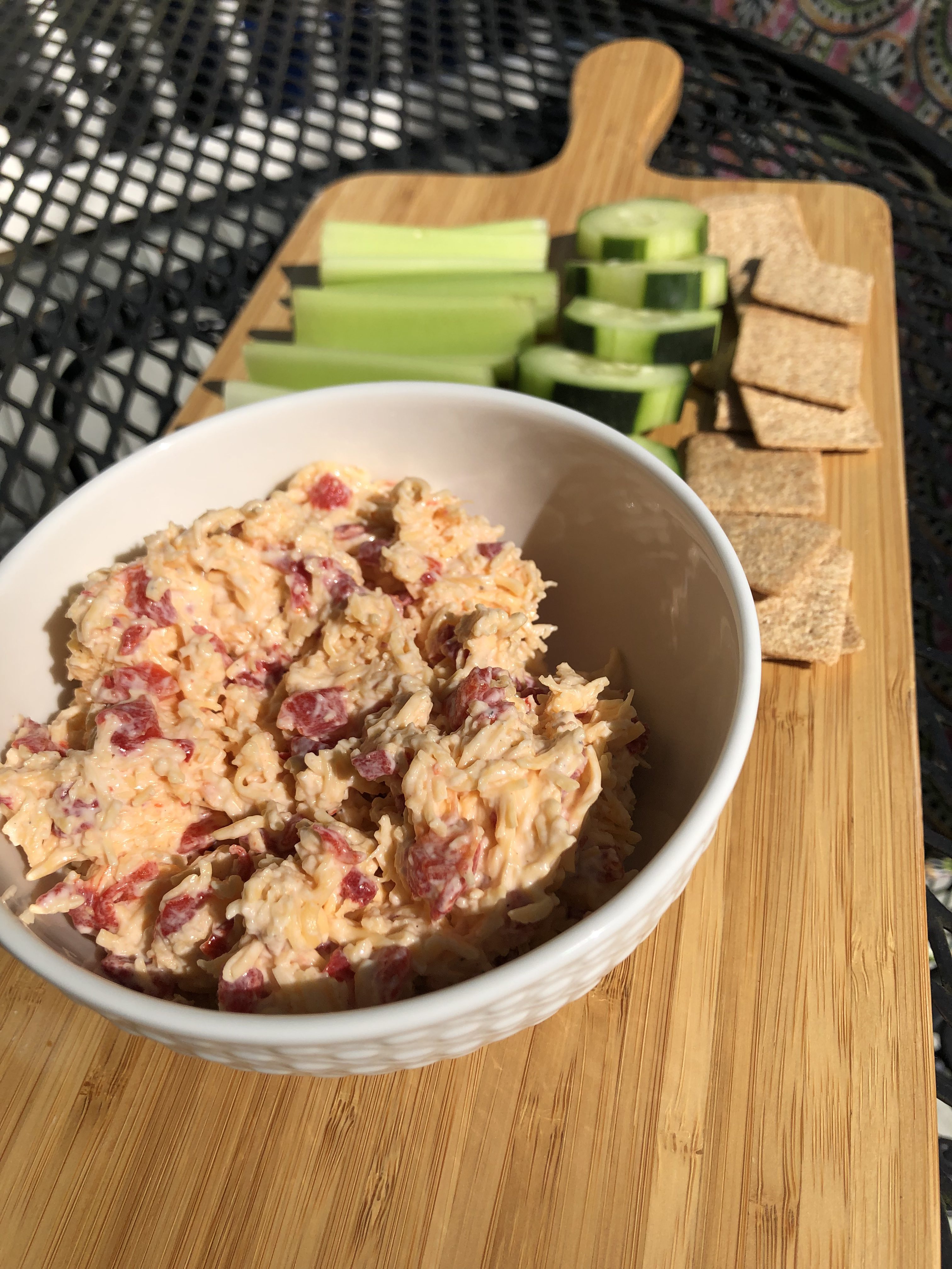 Lightened Up Pimento Cheese