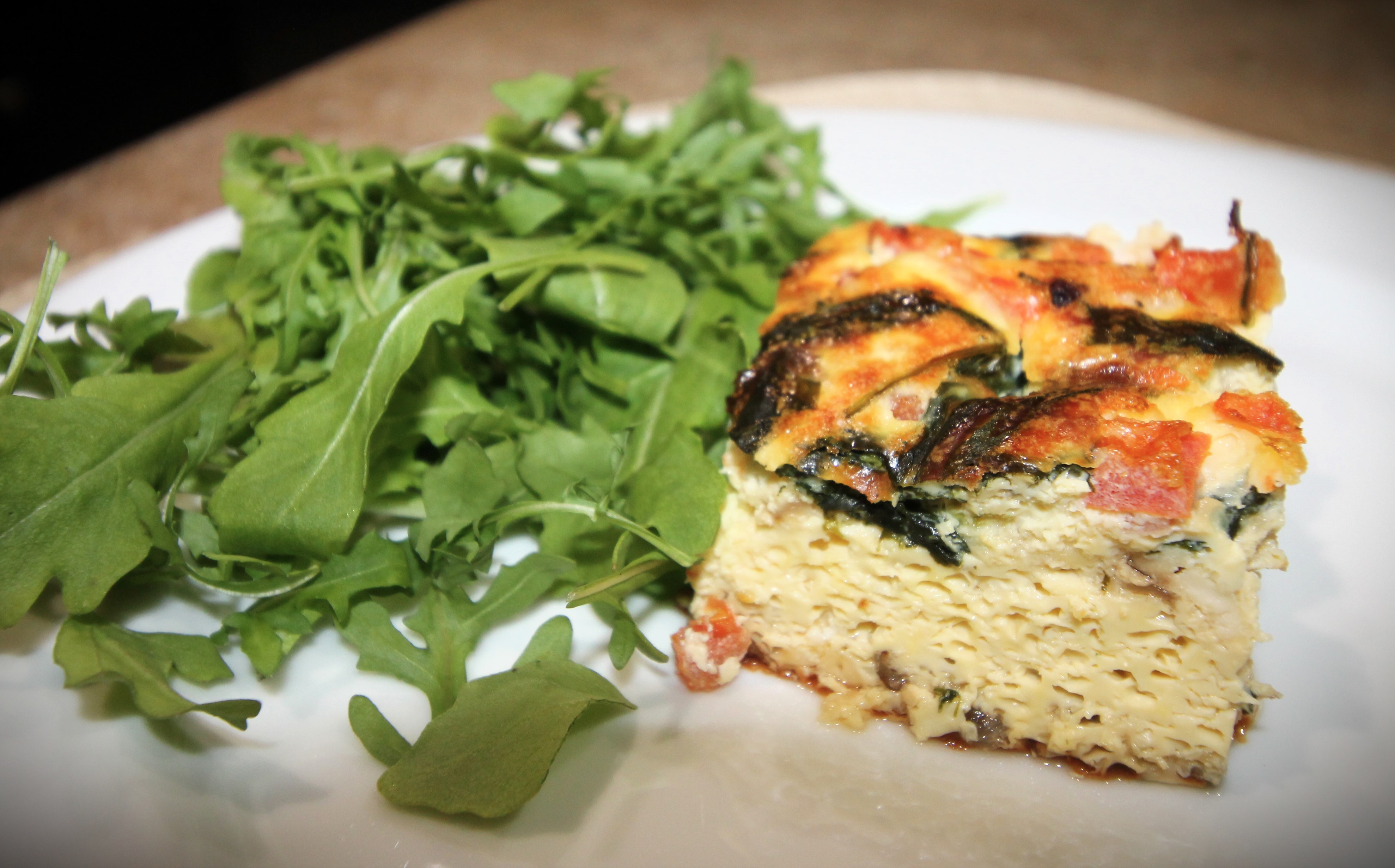 Recipe: Spinach and Feta Breakfast Casserole