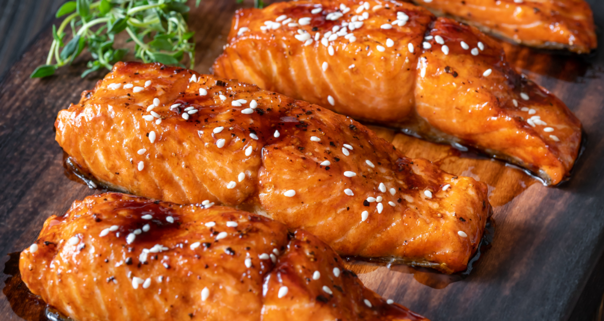 Recipe: Maple Soy Glazed Salmon